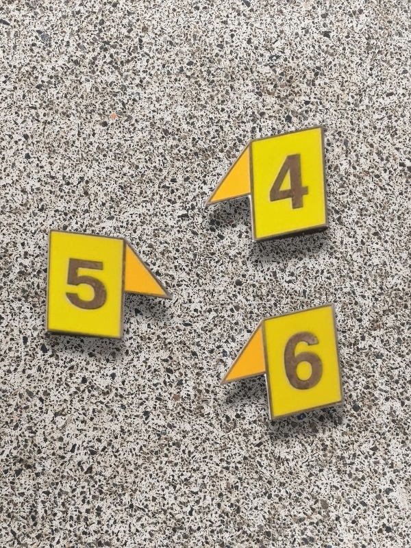 Crime Scene Evidence Markers 456