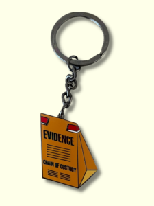 Evidence Bag Keyring