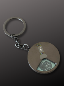 Spinning Forensic Tourch Keyring