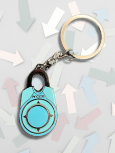 Directional Padlock Keyring