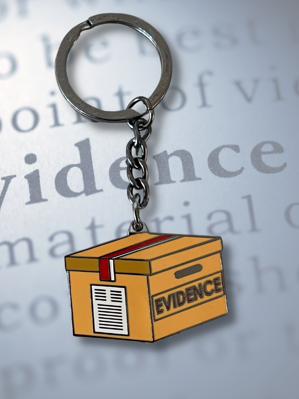 Evidence Box Keyring