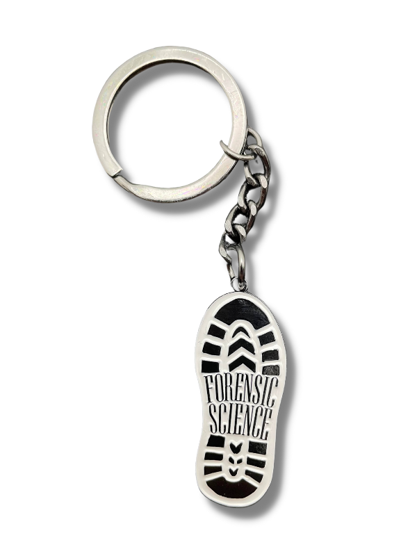 Forensic Science Footwear Keyring