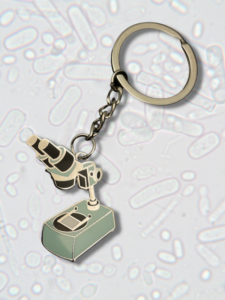 Microscope Keyring