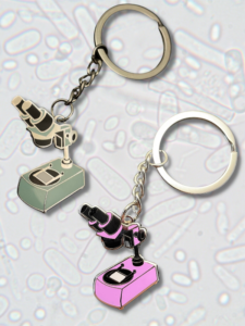 Microscope Keyring