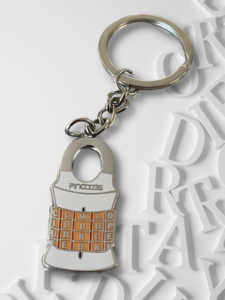 Four Letter Word Padlock Keyring