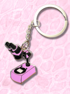 Microscope Keyring