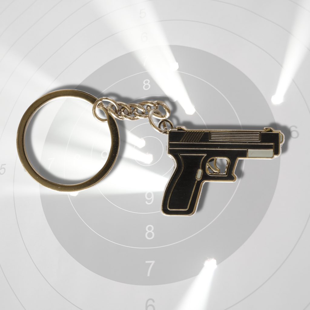 Gun Keyring